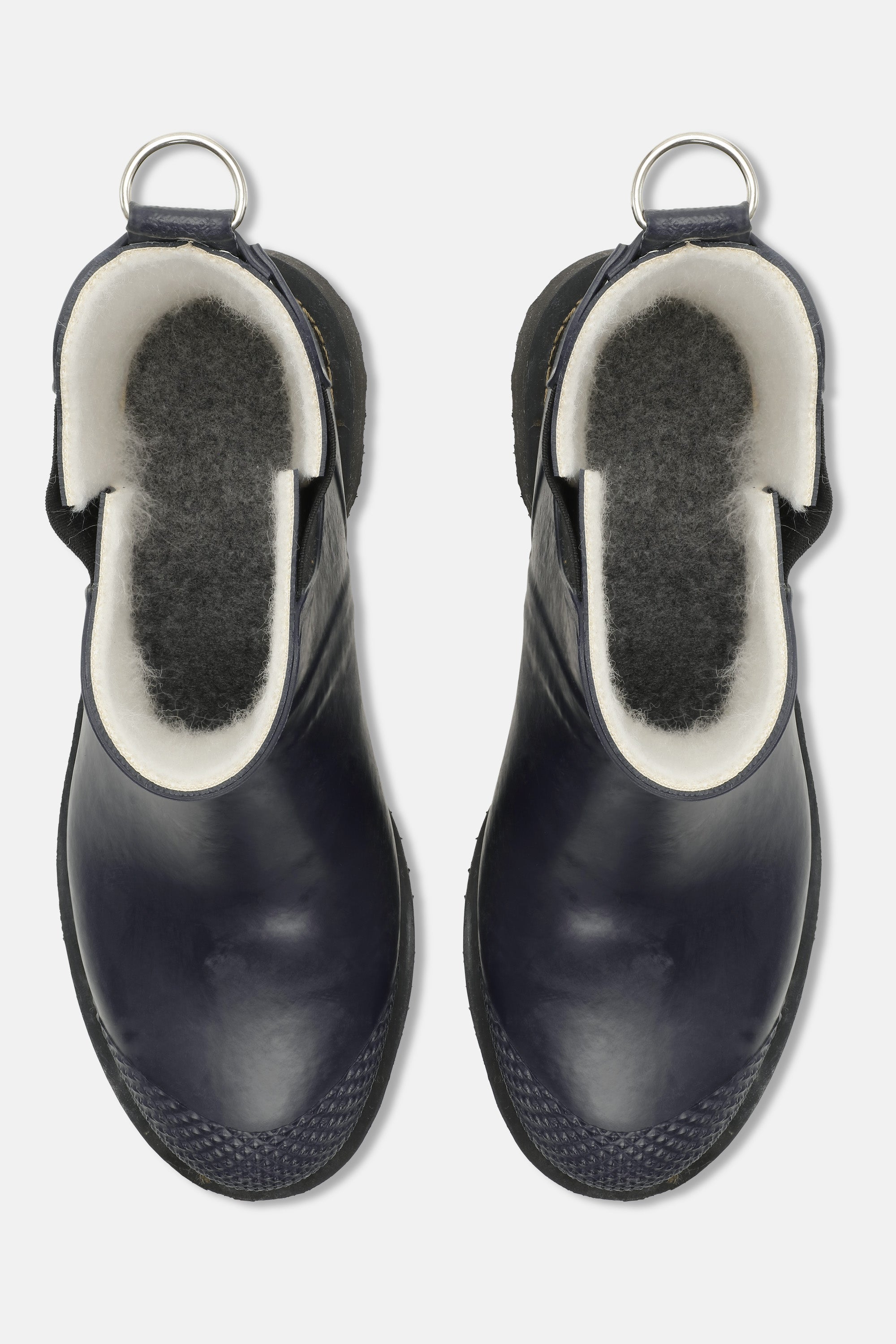 Ilse Jacobsen Hornbæk Footwear Short Rubber Boots With High Heel Rain boots 660 Dark Indigo